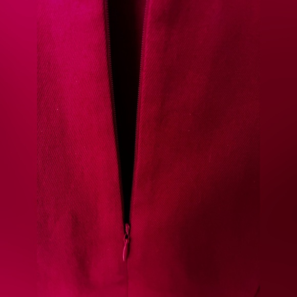 Women's Raspberry denim Mini dress - Picture 4 of 13